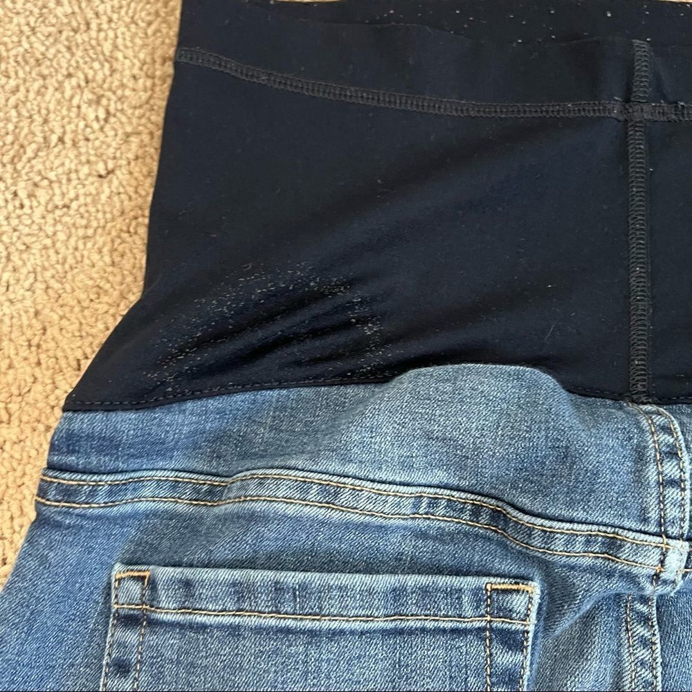 Liz Lange Maternity Bootcut Jeans 10 - Picture 5 of 9